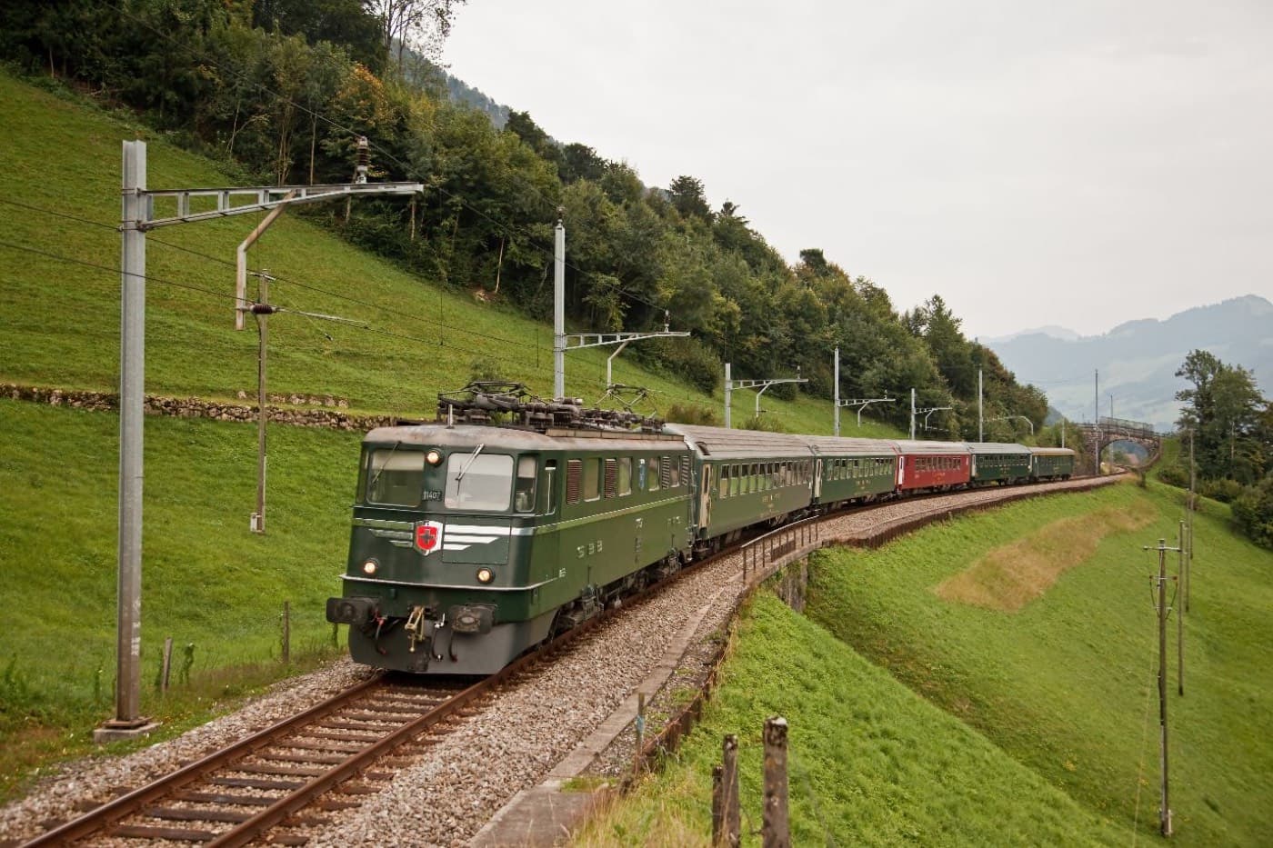 Fahrten mit 11407 · Aargau